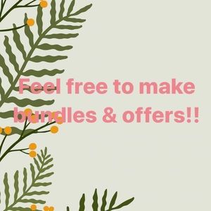 Make bundles & offers